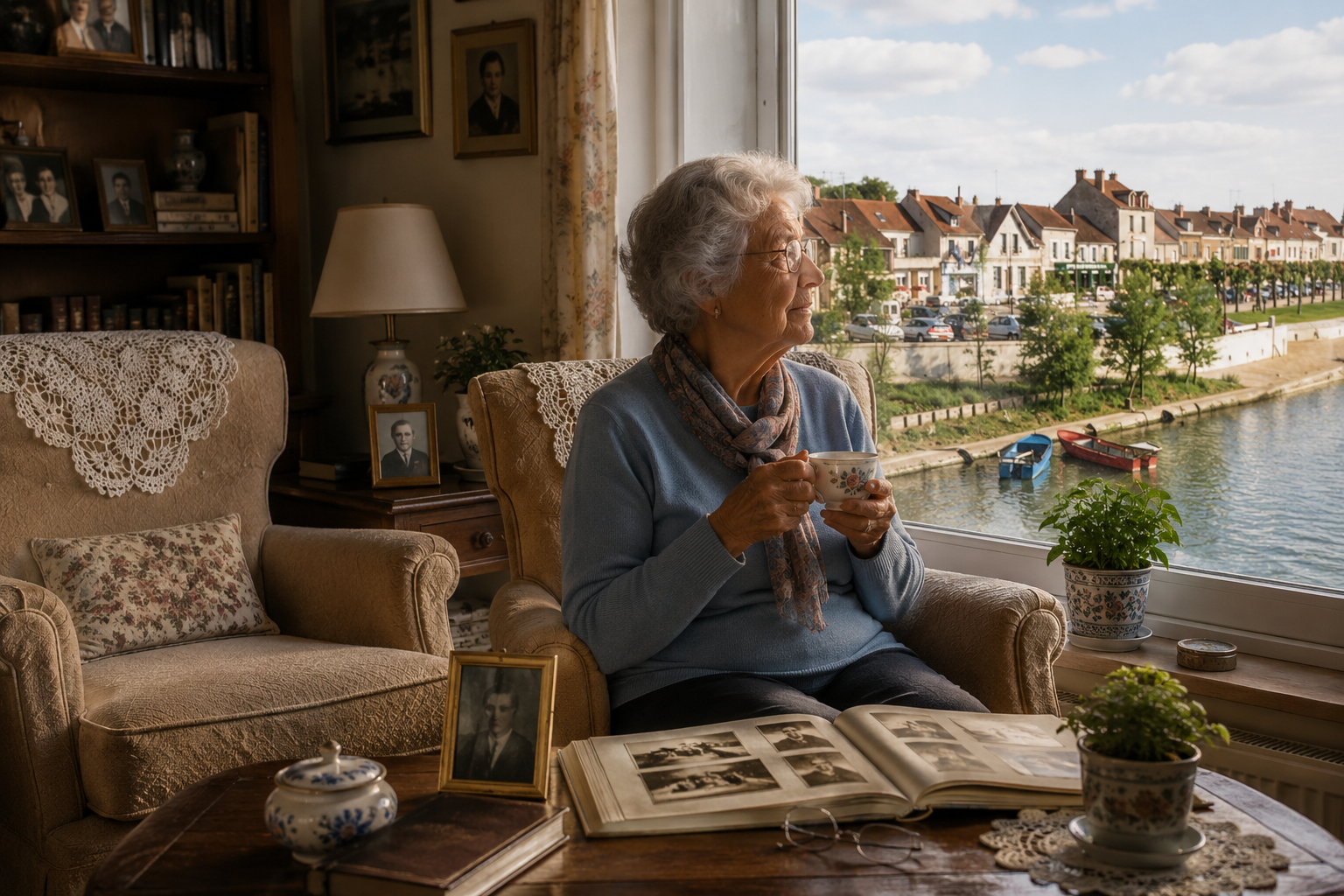 Dame âgée vivant seule cherchant une aide à domicile à Saint-Mammès
